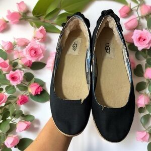 UGG PERRIE BALLET FLATS, SIZE 6